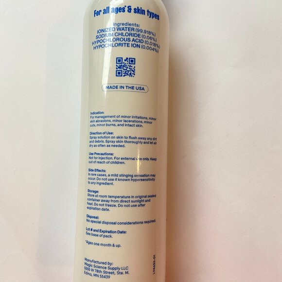 NEW Magic Molecule Hypochlorous Acid Antimicrobial Skin Spray 8oz (Large Size) - Picture 2 of 2